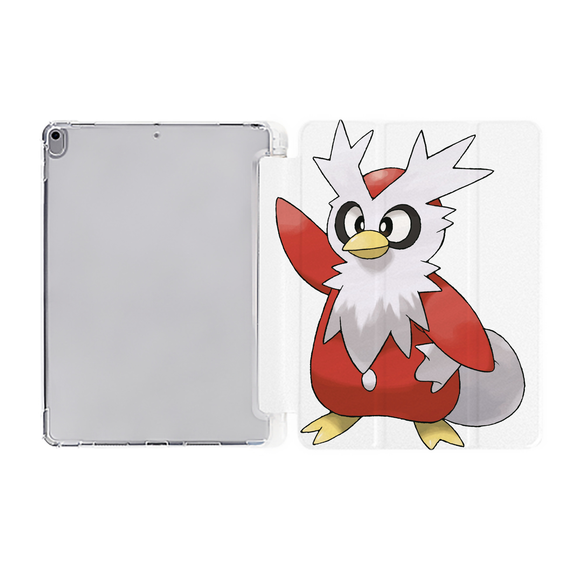 （画像用） ポケットモンスター Pokémon IPad ケース ペン収納付き 三つ折りスタンド PUレザー×シリコン 対応機種9.5/10.5/10.9インチ